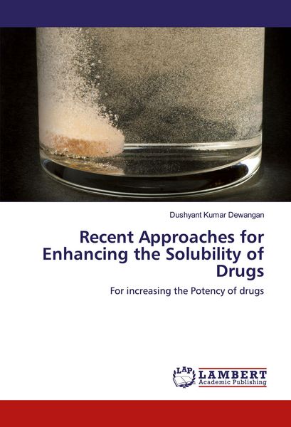 Produktbild: Recent Approaches for Enhancing the Solubility of Drugs