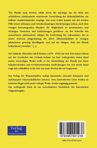 Produktbild: Geschichte der Physik 2