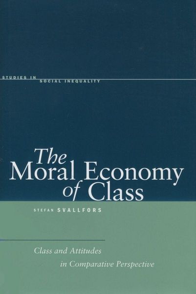 Produktbild: The Moral Economy of Class