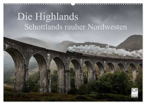 Die Highlands - Schottlands rauher Nordwesten (Wandkalender 2026 DIN A2 quer), CALVENDO Monatskalender