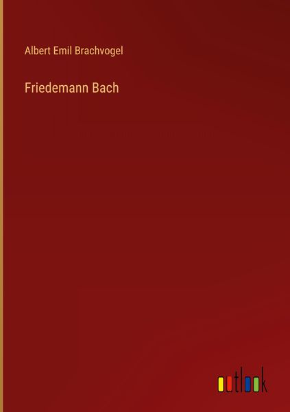 Produktbild: Friedemann Bach