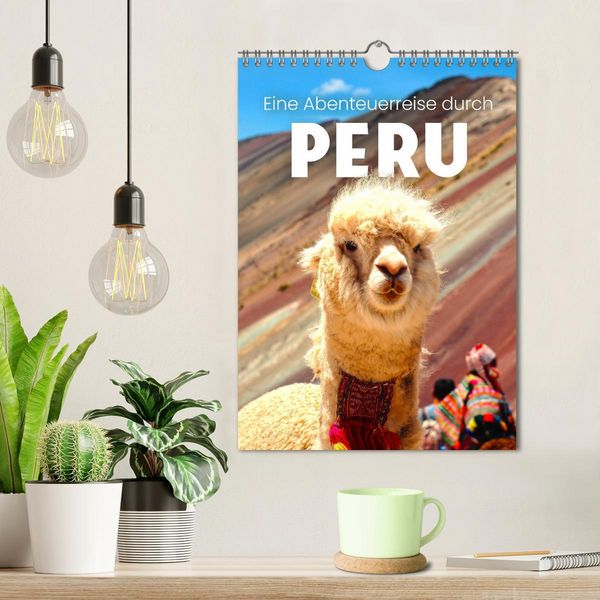 Produktbild: Eine Abenteuerreise durch Peru (Wandkalender 2026 DIN A4 hoch), CALVENDO Monatskalender