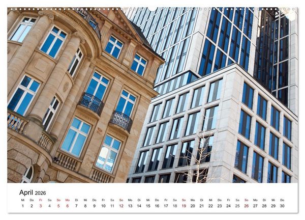 Produktbild: Frankfurt am Main - Fassaden (hochwertiger Premium Wandkalender 2026 DIN A2 quer), Kunstdruck in Hochglanz