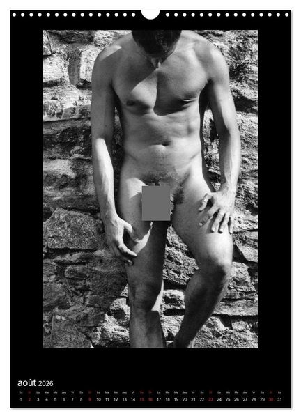 Produktbild: Au Masculin (Calendrier mural 2026 DIN A3 horizontal), CALVENDO calendrier mensuel