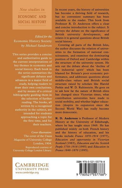 Produktbild: Universities and Elites in Britain Since 1800