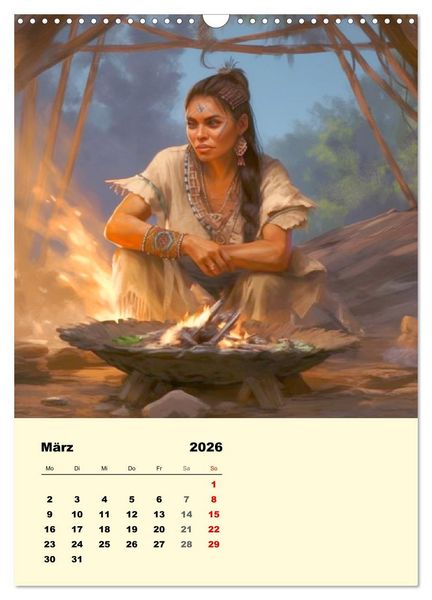 Produktbild: Indian Fantasy (Wandkalender 2026 DIN A3 hoch), CALVENDO Monatskalender