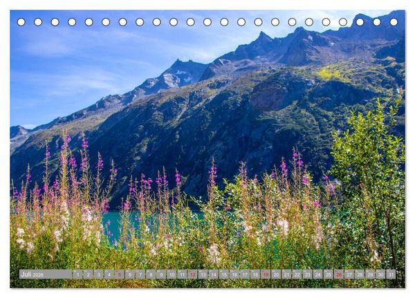 Produktbild: Die Zillertaler Alpen (Tischkalender 2026 DIN A5 quer), CALVENDO Monatskalender