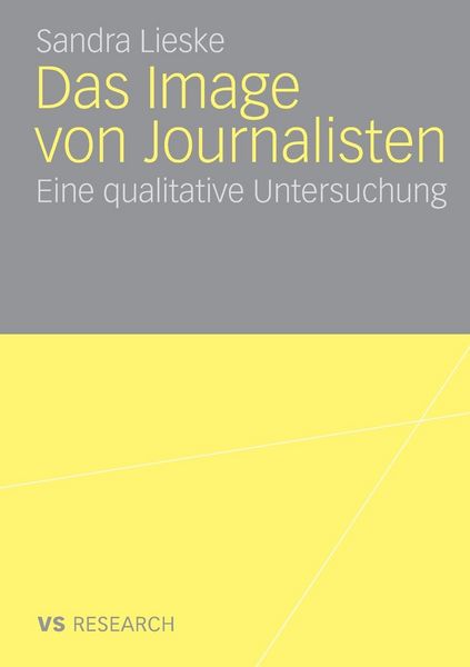 Produktbild: Das Image von Journalisten