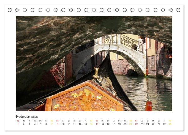 Produktbild: Venedig (Tischkalender 2026 DIN A5 quer), CALVENDO Monatskalender