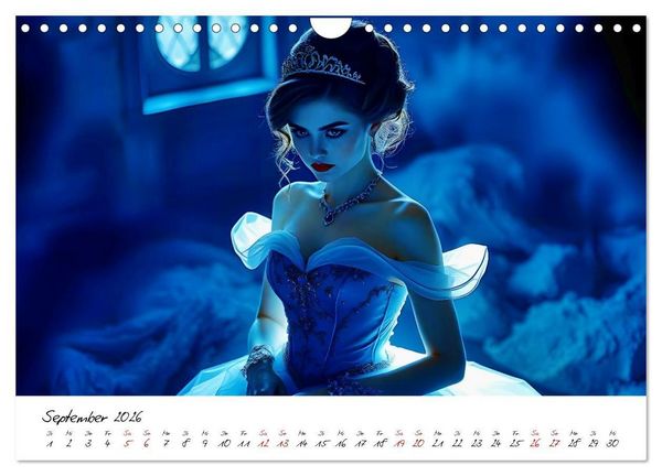 Produktbild: Dunkle M&auml;rchenwelten (Wandkalender 2026 DIN A4 quer), CALVENDO Monatskalender