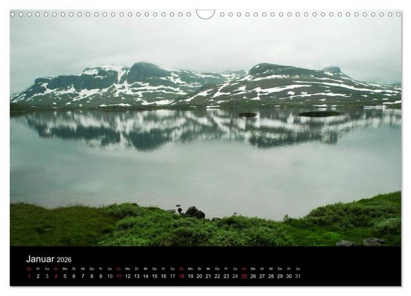 Produktbild: Norwegische Lichtblicke (Wandkalender 2026 DIN A3 quer), CALVENDO Monatskalender