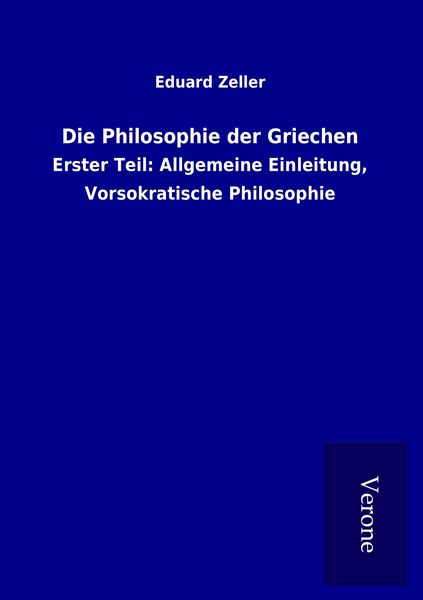 Produktbild: Die Philosophie der Griechen