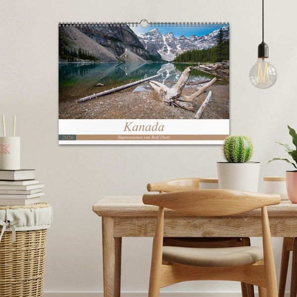 Produktbild: Kanada - Impressionen von Rolf Dietz (Wandkalender 2026 DIN A3 quer), CALVENDO Monatskalender