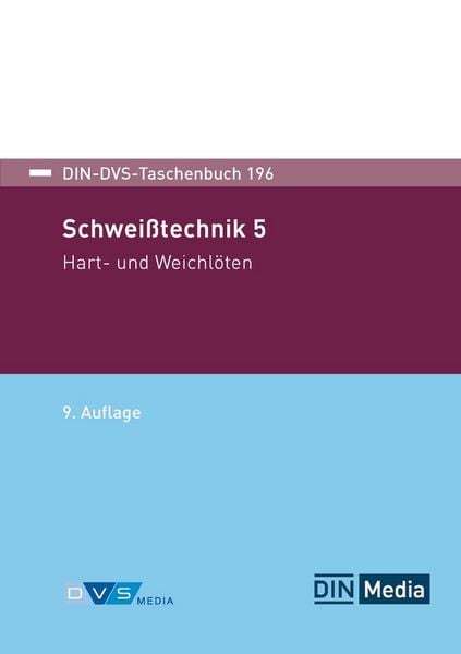 Produktbild: DIN-DVS-Taschenbuch 196