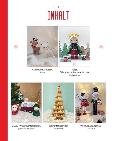 Produktbild: O du fr&ouml;hliche! Die gro&szlig;e Amigurumi-Christmas-Sammlung