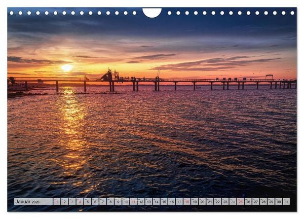 Produktbild: Niendorf Ostsee (Wandkalender 2026 DIN A4 quer), CALVENDO Monatskalender
