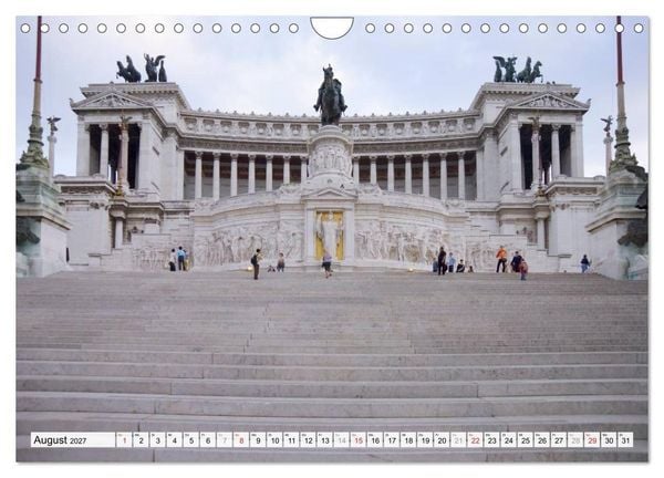 Produktbild: Rom im Blickwinkel (Wandkalender 2027 DIN A4 quer), CALVENDO Monatskalender