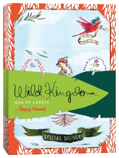 Produktbild: Wild Kingdom Box of Labels