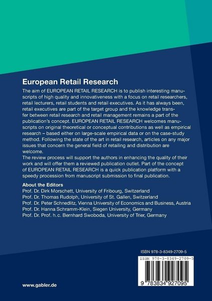 Produktbild: European Retail Research