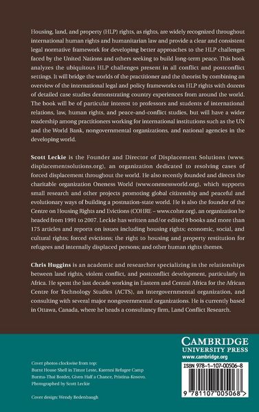 Produktbild: Conflict and Housing, Land and Property Rights