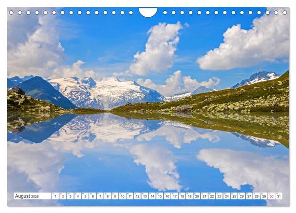 Produktbild: Es gr&uuml;&szlig;t der Gro&szlig;venediger (Wandkalender 2026 DIN A4 quer), CALVENDO Monatskalender