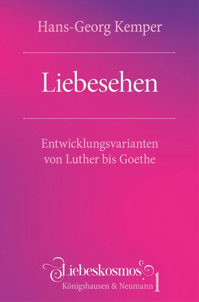 Produktbild: Liebesehen