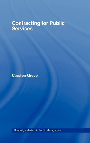 Produktbild: Contracting for Public Services