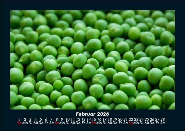 Produktbild: Gem&uuml;sekalender 2026 Fotokalender DIN A5