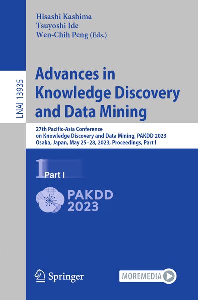 Produktbild: Advances in Knowledge Discovery and Data Mining