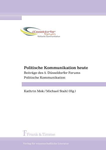 Produktbild: Politische Kommunikation heute