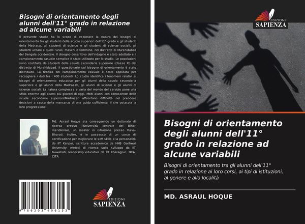 Produktbild: Bisogni di orientamento degli alunni dell'11&deg; grado in relazione ad alcune variabili