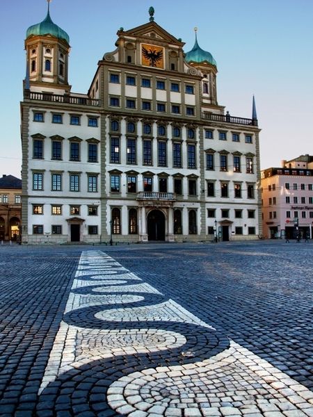 Produktbild: CALVENDO Puzzle Rathaus, Augsburg, Deutschland | 1000 Teile Lege-Gr&ouml;&szlig;e 64x48cm Foto-Puzzle f&uuml;r gl&uuml;ckliche Stunden