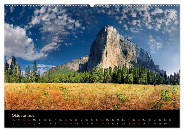 Produktbild: USA Der S&uuml;dwesten - Einzigartige Monumente (Wandkalender 2026 DIN A2 quer), CALVENDO Monatskalender