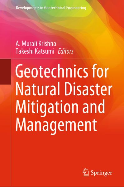 Produktbild: Geotechnics for Natural Disaster Mitigation and Management