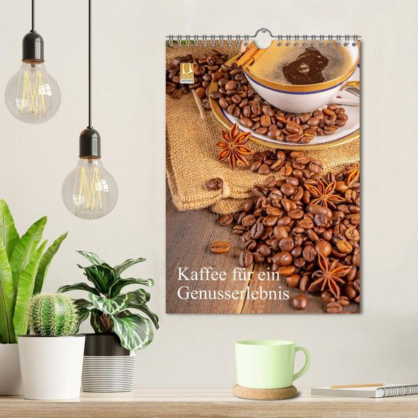 Produktbild: Kaffee für ein Genusserlebnis (Wandkalender 2026 DIN A4 hoch), CALVENDO Monatskalender