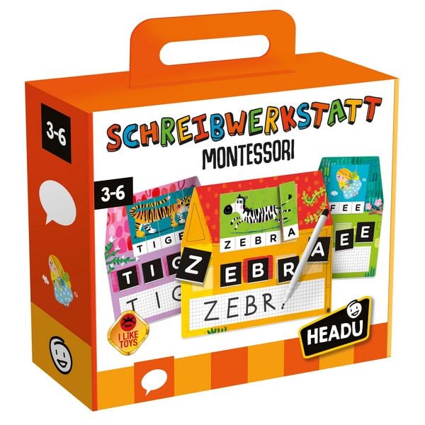Produktbild: HEADU Montessori Schreibwerkstatt 3-6 Jahre
