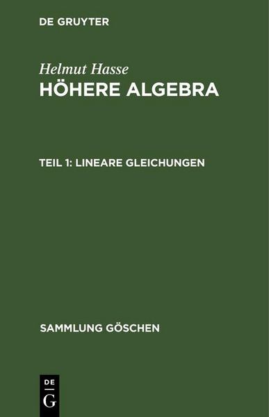 Produktbild: Lineare Gleichungen
