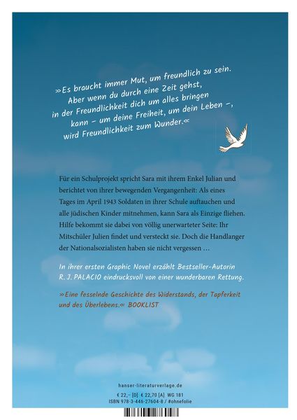 Produktbild: White Bird - Wie ein Vogel (Graphic Novel)