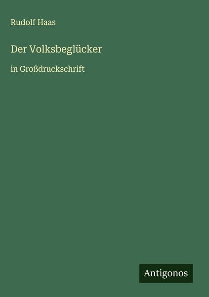 Produktbild: Der Volksbegl&uuml;cker