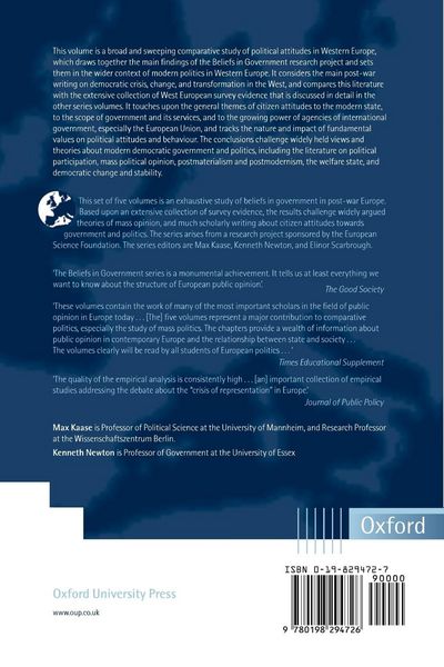 Produktbild: Beliefs in Government