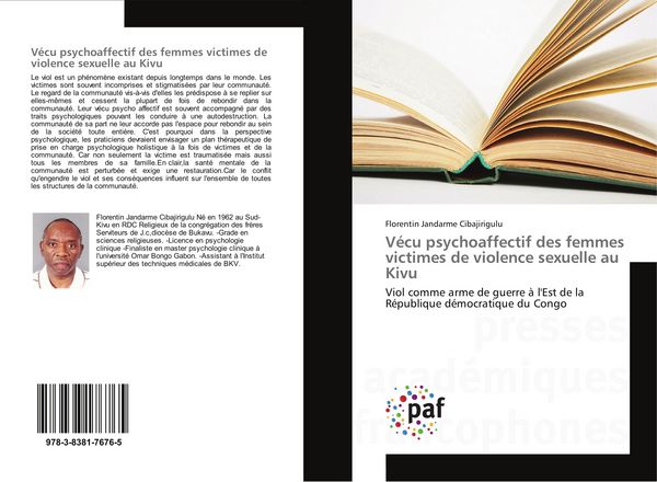 Produktbild: V&eacute;cu psychoaffectif des femmes victimes de violence sexuelle au Kivu