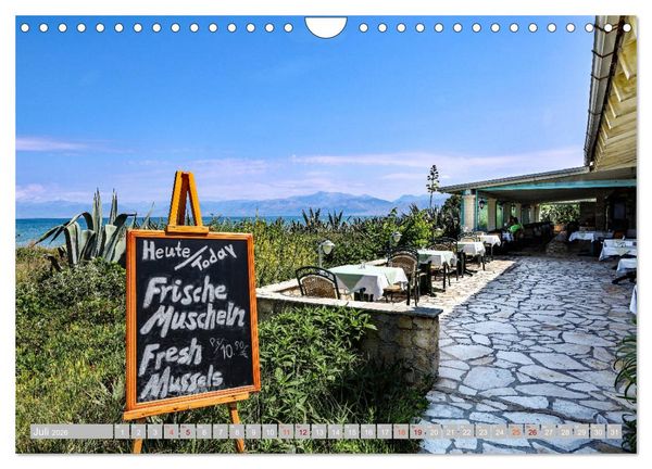 Produktbild: Erholung auf Korfu im St. Georg's Bay Country Club (Wandkalender 2026 DIN A4 quer), CALVENDO Monatskalender