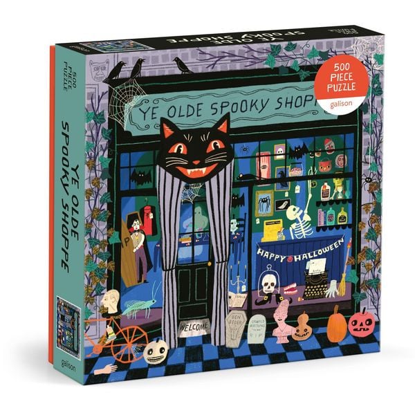 Produktbild: Ye Olde Spooky Shoppe 500 Piece Puzzle