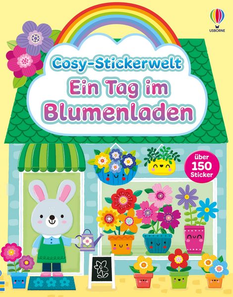 Produktbild: Cosy-Stickerwelt: Ein Tag im Blumenladen