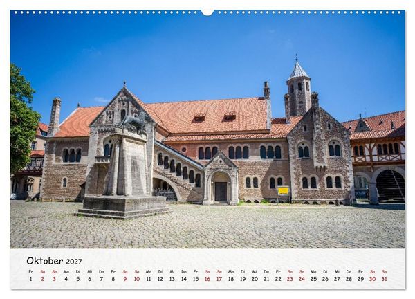 Produktbild: Braunschweig - Stadt des L&ouml;wen (hochwertiger Premium Wandkalender 2027 DIN A2 quer), Kunstdruck in Hochglanz