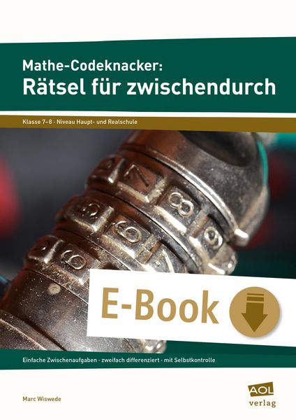 Produktbild: Mathe-Codeknacker: R&auml;tsel f&uuml;r zwischendurch 7/8