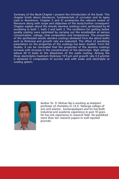 Produktbild: Anodization of Aluminium