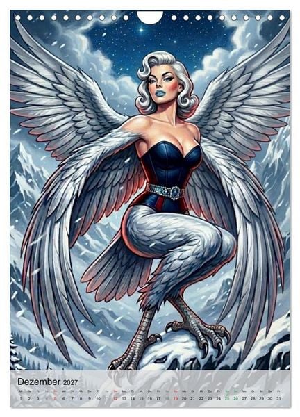 Produktbild: Monster-Girls (Wandkalender 2027 DIN A4 hoch), CALVENDO Monatskalender
