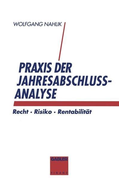 Produktbild: Praxis der Jahresabschlu&szlig;analyse