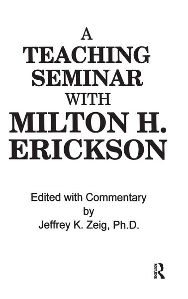 Produktbild: Teaching Seminar With Milton H. Erickson